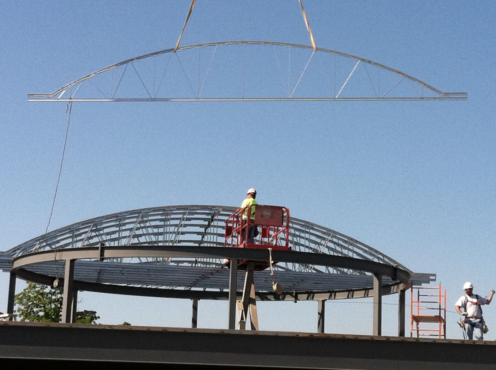 St. Norbert Dome Steel Stud Framing